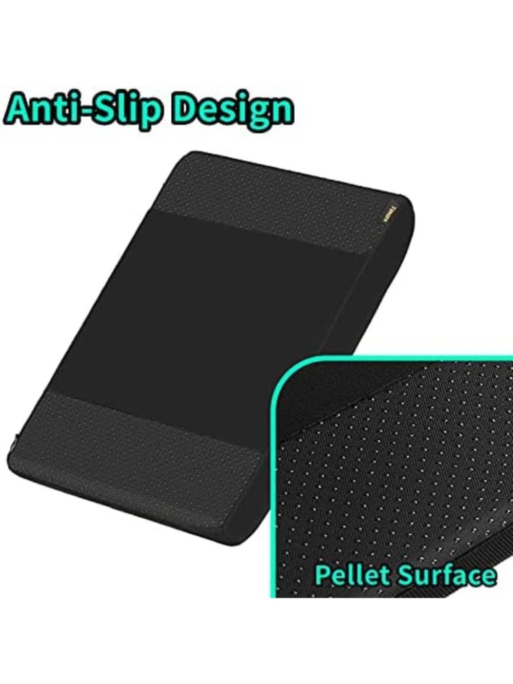 Memory Foam Car Center Console Cover - 1.5 Inch Armrest Cushion Pad for Comfort - Picture 6 of 6